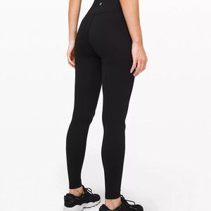 Lululemon Wunder Under  28" black leggings full-on Luxtreme size 6